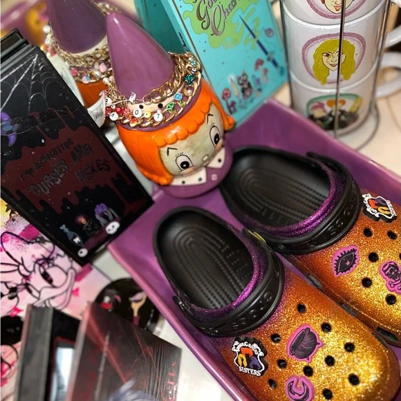 Authentic Hocus Pocus Crocs! Limited - Picture 14 of 16